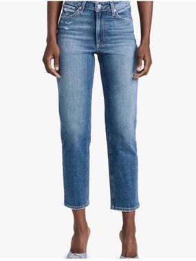 Paige Sarah Straight Ankle Jeans